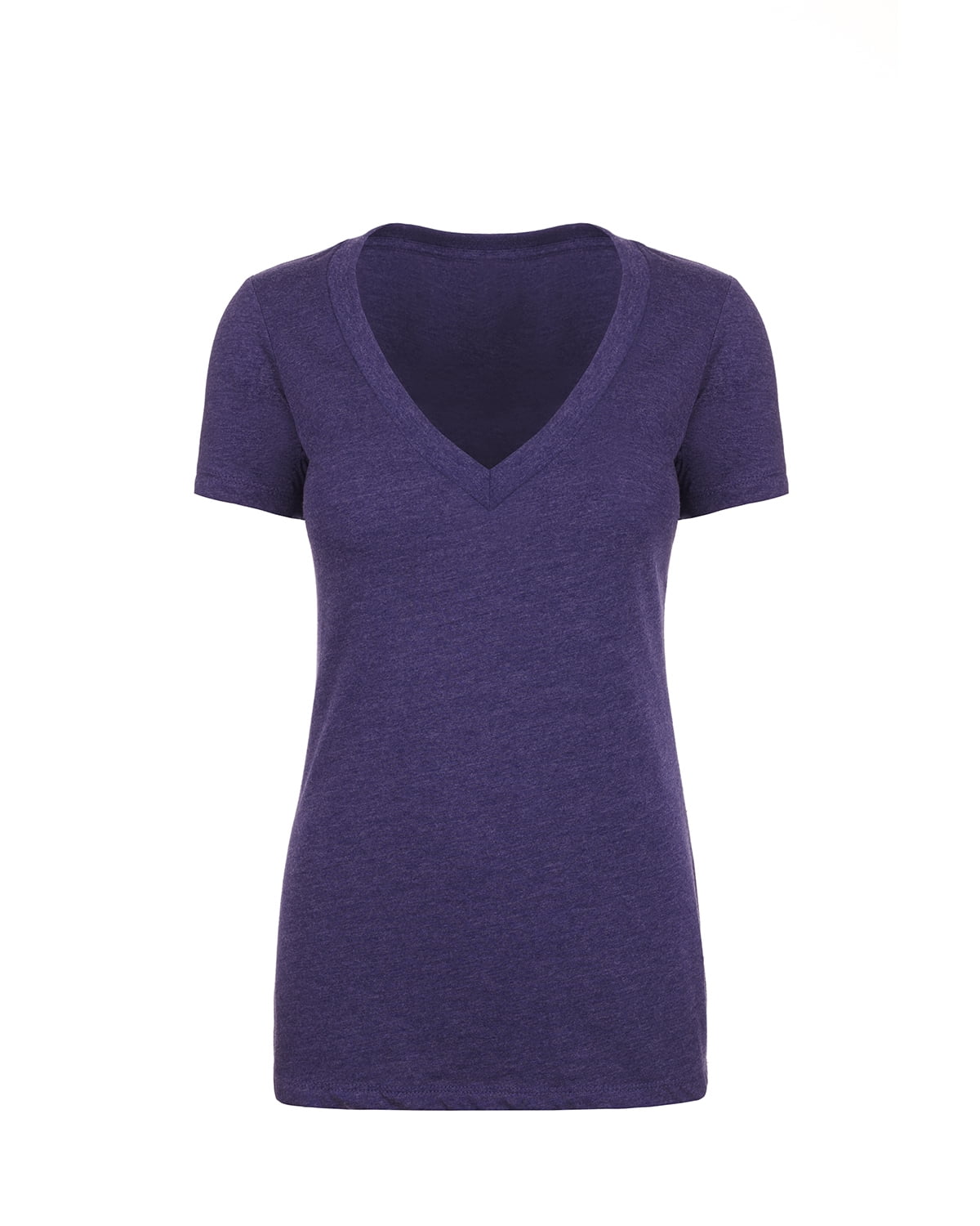Women's Deep V-Neck Short Sleeve T-Shirt