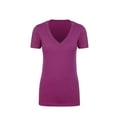 thumbnail image 1 of Women's Deep V-Neck Short Sleeve T-Shirt, 1 of 2