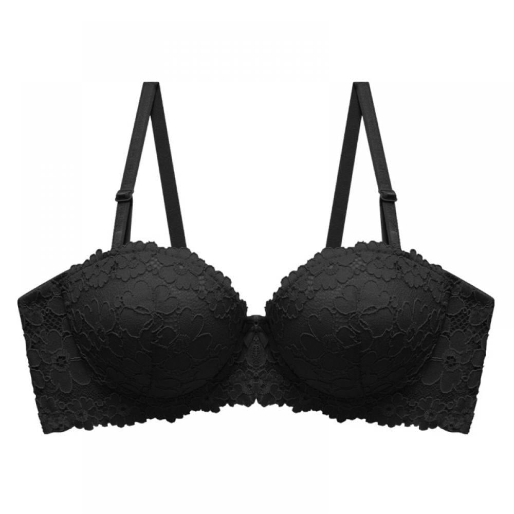 Push Up Bras For Women Sexy Padded Lace Bralette Add 2 Cups Deep V