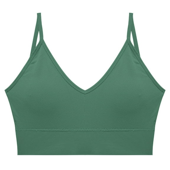 Women's Deep V Suspender Bra Seamless Versatile Underwear Comfortable Supportive Sli Wrap Chest Design