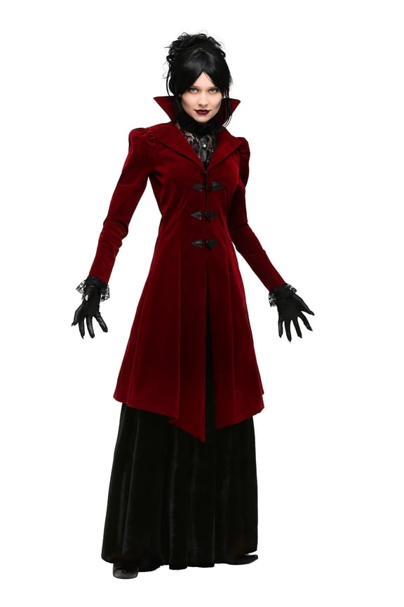 Women's Delightfully Dreadful Vampiress Plus Size Costume