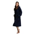 thumbnail image 1 of Women's Deluxe Cotton Hooded Robe - Extra Soft & Absorbent, 1 of 6