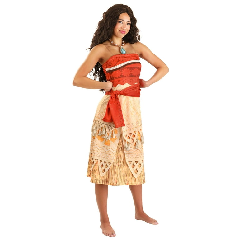 Disney Moana Deluxe Womens Costume Disney Moana Deluxe Womens Costume