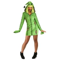 Women's Deluxe Disney Oogie Boogie Hoodie Costume Dress