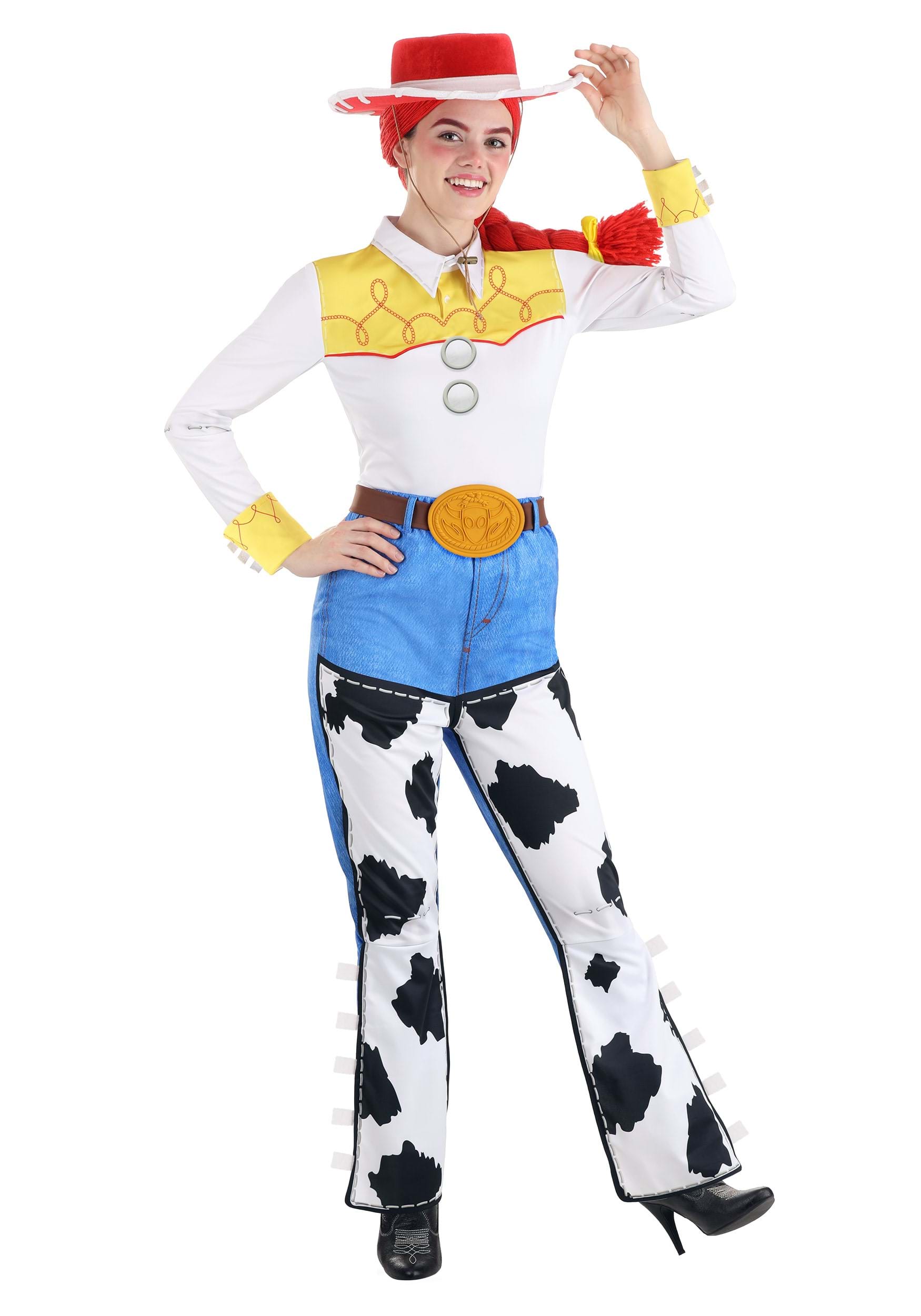 Women s Deluxe Disney Toy Story Jessie Costume Walmart