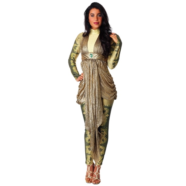 green emerald velvet dress Medusa Candleholder Figurine main image 1