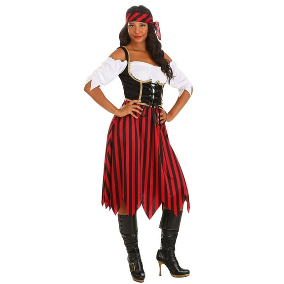 Women's Deluxe Pirate Maiden Costume