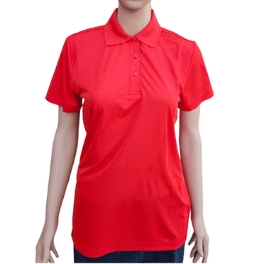 Women's Deluxe Polo – Solid Color Performance Wear