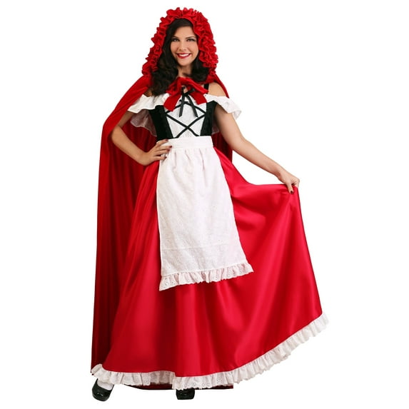 Women's Deluxe Red Riding Hood Costume
