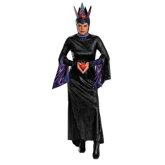 Adults Deluxe Disney's Snow White Live Action Evil Queen Costume - Medium 8-10