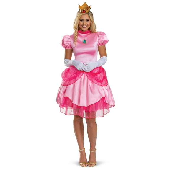 Women's Deluxe Super Mario Bros. Princess Peach Costume
