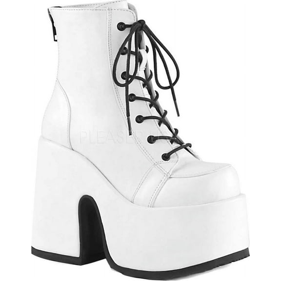 Women's Demonia Camel 203 Platform Ankle Boot