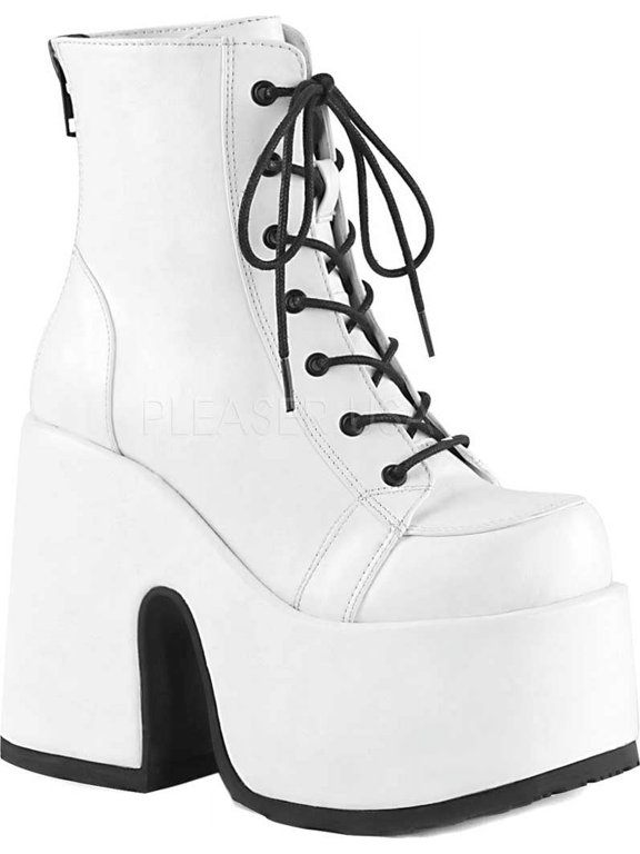 Women's Demonia Camel 203 Platform Ankle Boot