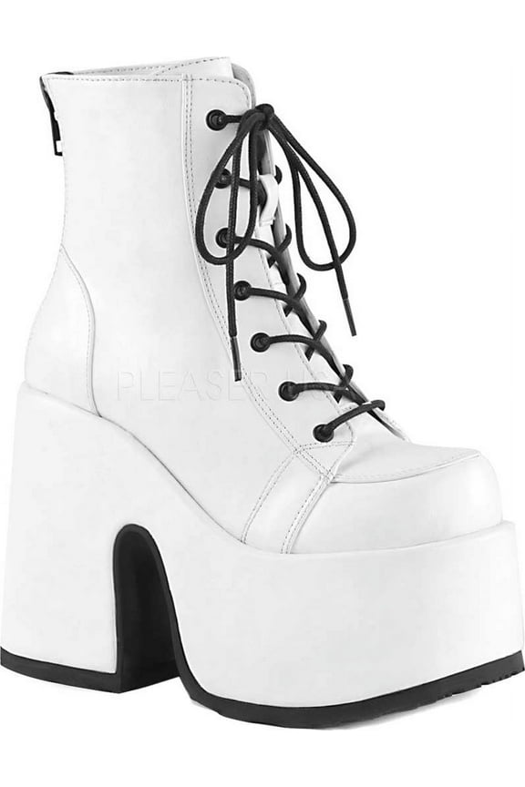 Women's Demonia Camel 203 Platform Ankle Boot