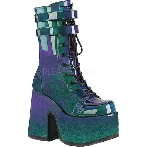 Women's Demonia Camel 250 Mid-Calf Platform Boot