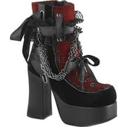 Womens Demonia Charade 110 Platform Ankle Boot