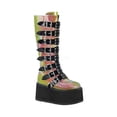 thumbnail image 1 of Women's Demonia Damned 318 Knee-High Platform Buckle Boot, 1 of 2