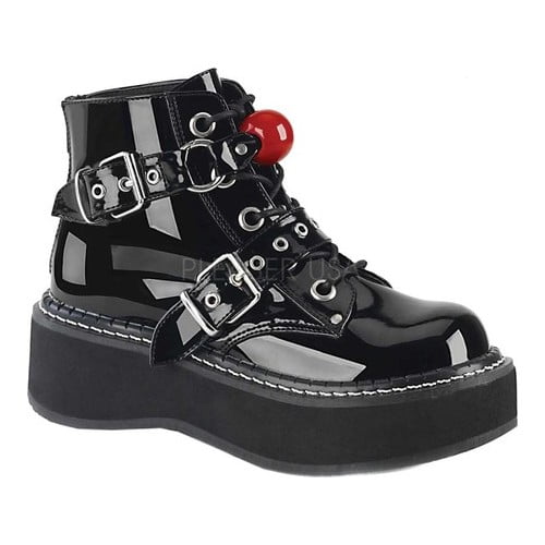 Women's Demonia Emily 318 Platform Ankle Bootie - Walmart.com