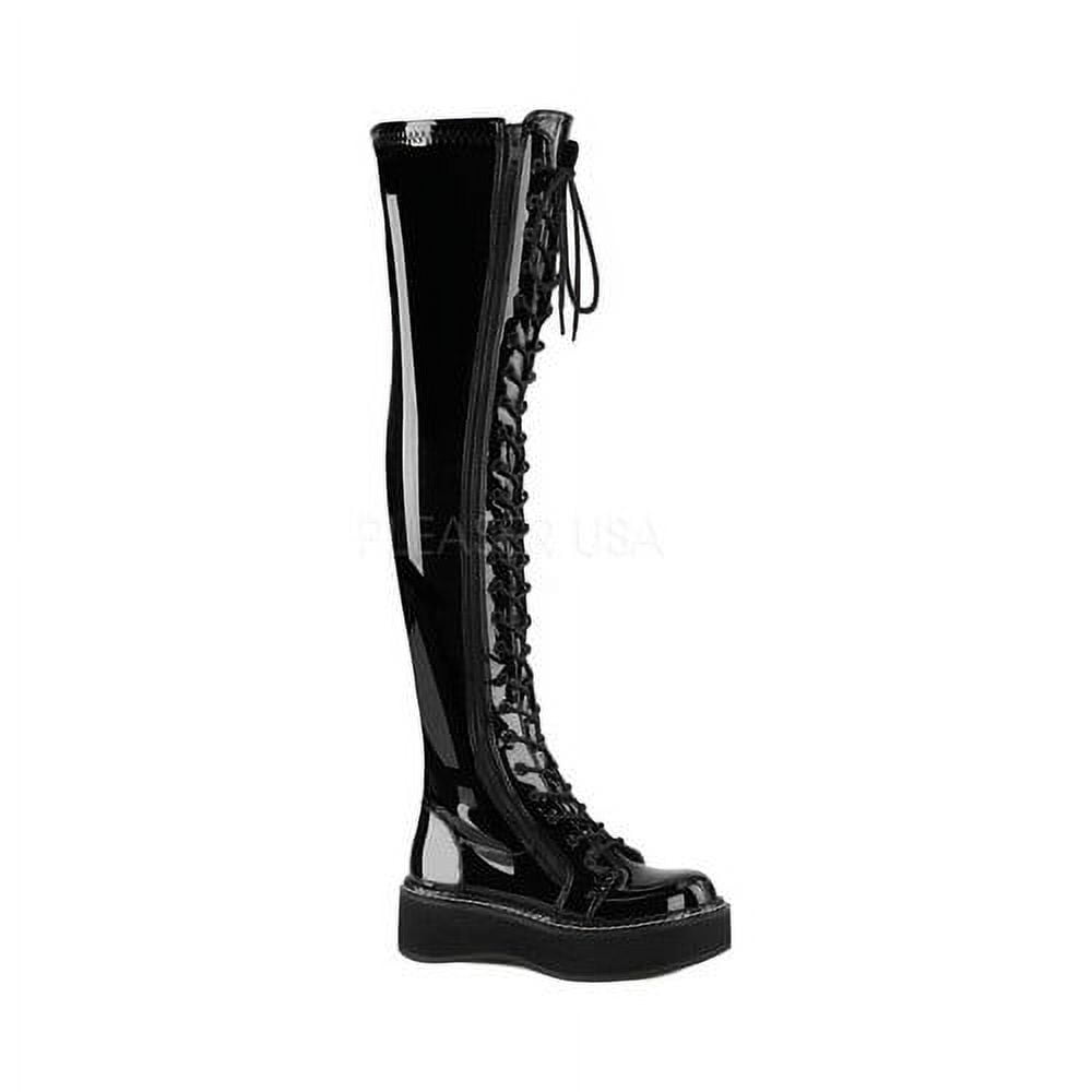 Demonia knee cheap high boots