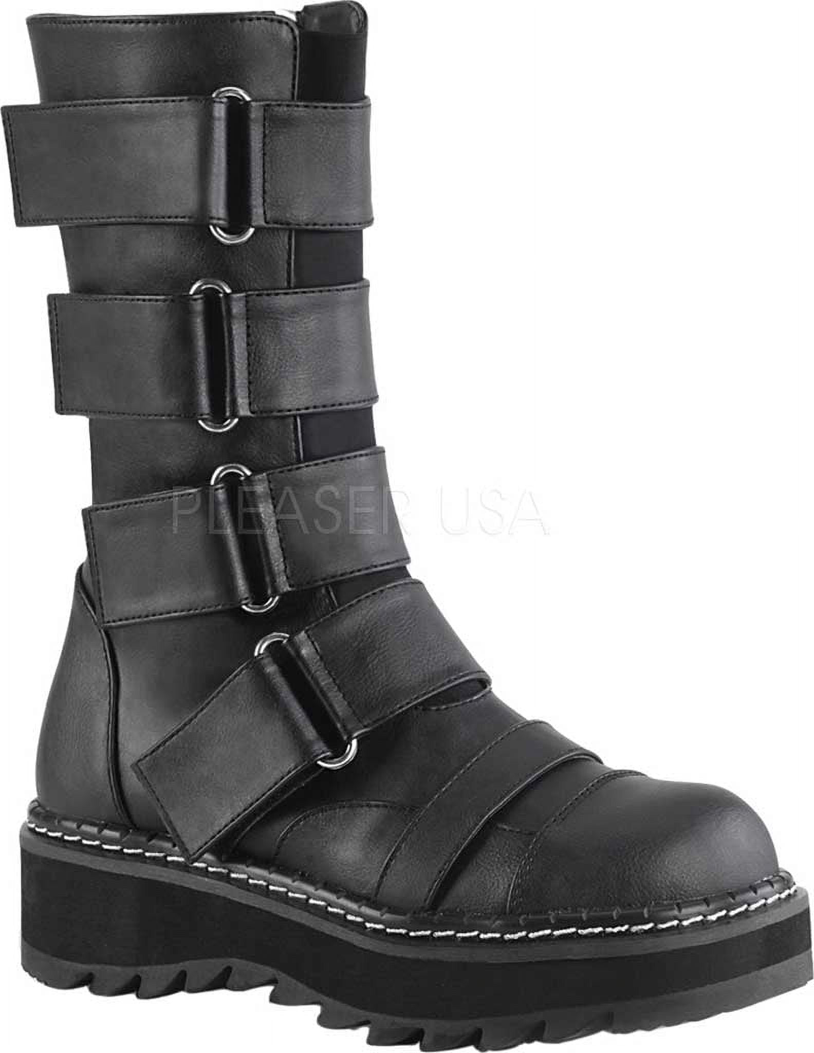 Women's Demonia Lilith 211 Mid-Calf Platform Boot - Walmart.com