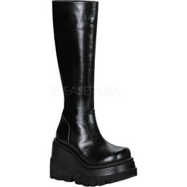 Women's Demonia Shaker 65 Knee High Wedge Heel Boot