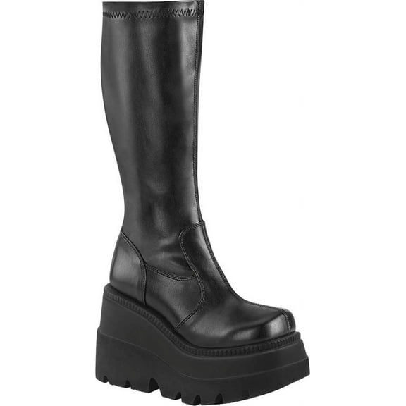 Women's Demonia Shaker 65 Knee High Wedge Heel Boot