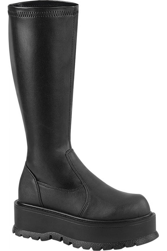 Women's Demonia Slacker 200 Platform Stretch Knee High Boot