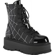 Womens Demonia Slacker 88 Cap Toe Ankle Bootie