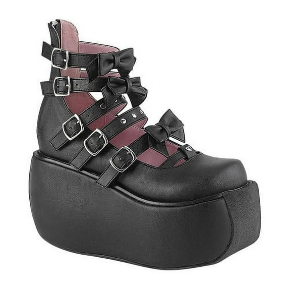 Women's Demonia Violet 45 Platform Strappy Mary Jane