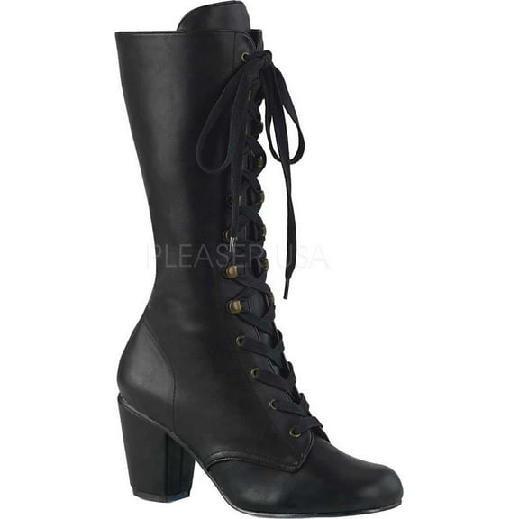Women's Demonia Vivika 205 Lace-Up Mid-Calf Boot