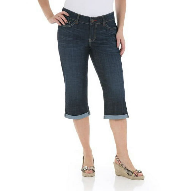Walmart denim capris sale