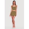 thumbnail image 1 of Women's Denim Cargo Mini Skirt, 1 of 4
