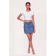thumbnail image 1 of Women's Denim High Waisted Cargo Pocket Skirt, 1 of 4