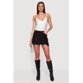 thumbnail image 1 of Women's Denim High Waisted Utility Mini Skirt, 1 of 4