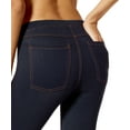 thumbnail image 1 of No nonsense Women's Stretch Denim Legging, Dark Denim, Large, 1 of 3