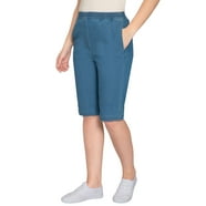 Time and Tru Women's Pull On Bermuda Shorts - Walmart.com