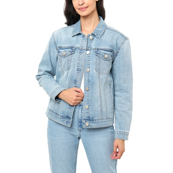 Women's Denim Trucker Jacket - Key West