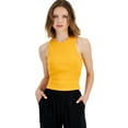 thumbnail image 1 of Women's Denise Ribbed Racerback Tank Top Inspire Orange M, 1 of 1