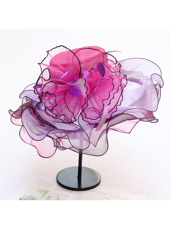 Women's Derby Fascinator Cap Kentucky Tea Party Wedding Hat