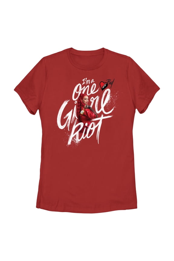 Women's Descendants: The Rise of Red I'm a One Girl Riot Graphic T-Shirt