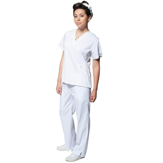 Women's Designer Double Stitched Medical Scrubs