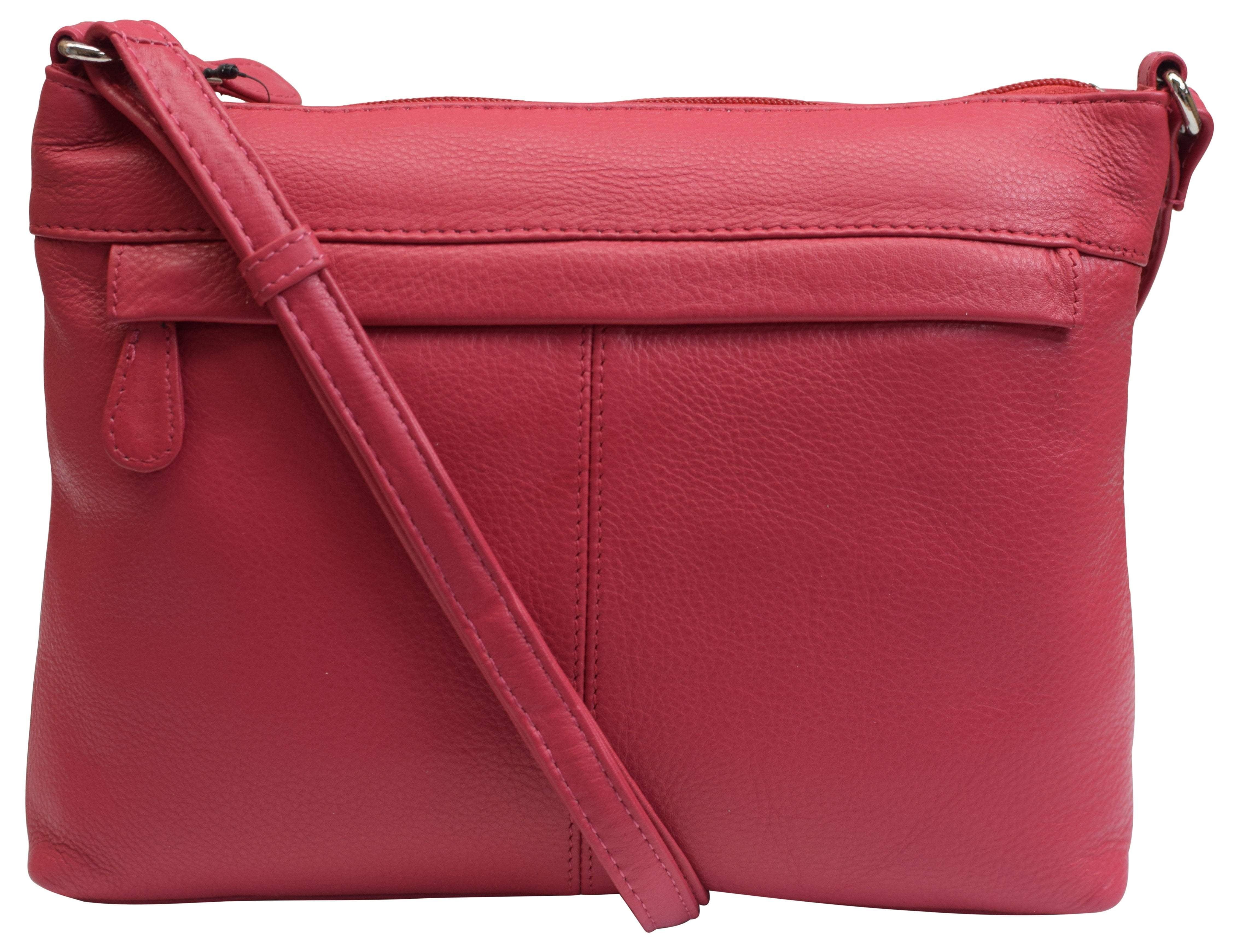 Up To 60% Off on Genuine Leather Crossbody Bag... | Groupon Goods