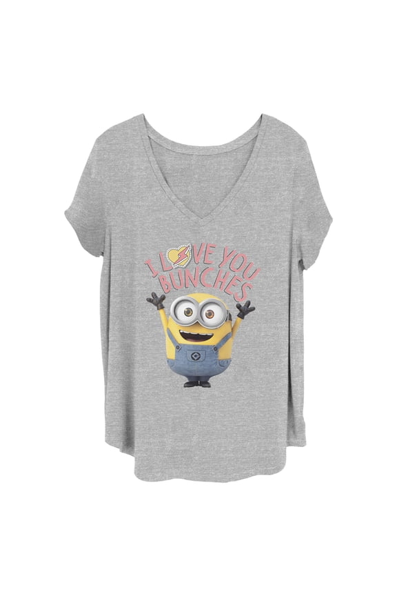 Women's Despicable Me Bob Love You Bunches Graphic T-Shirt