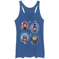 thumbnail image 1 of Women's Despicable Me Family Portrait Racerback Tank Top Royal Blue Heather Medium, 1 of 3