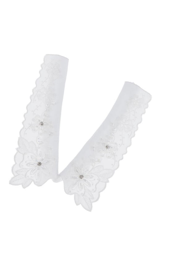 Women's Detachable Collar Collar Insert Blouse Collar Insert, Embellished Collar For Dress, Uniform, Jacket And White
