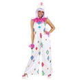 thumbnail image 1 of Women's Diamond Flare Clown Costume, 1 of 7