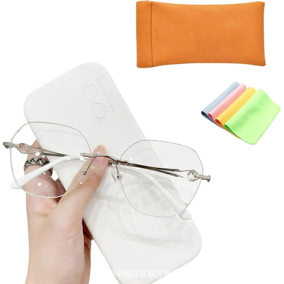 Women's Diamond Rimless Anti-Blue Light Presbyopia Glasses, Beautyfeii Reading Glasses for Women