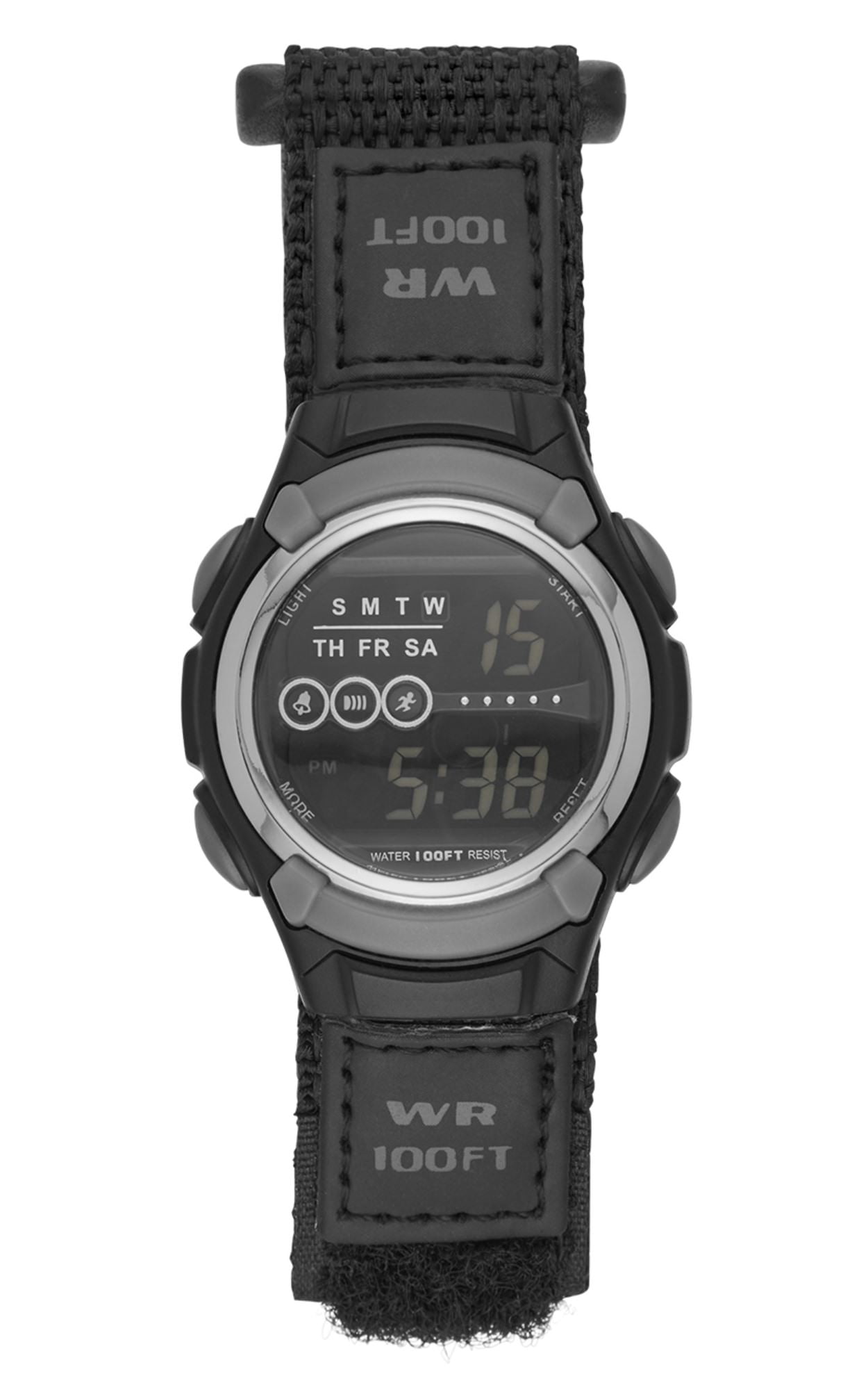 Digital velcro best sale watch