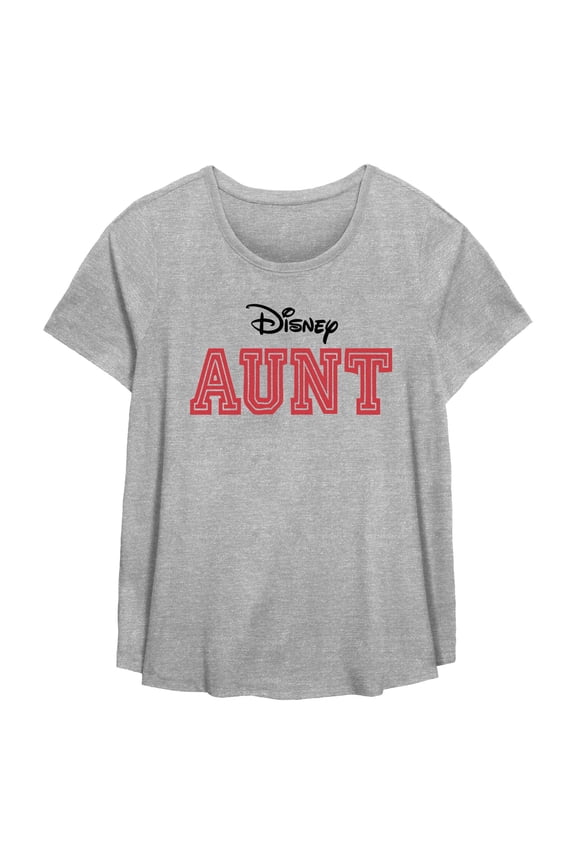 Women's Disney Aunt Logo Graphic T-Shirt