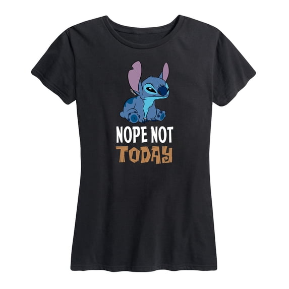 Lilo & Stitch - Nope Not Today - Women's Short Sleeve Graphic T-Shirt